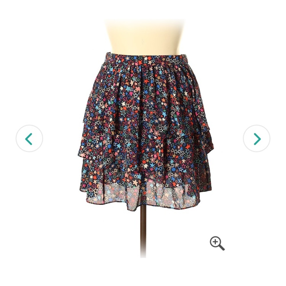 JCrew star mini skirt